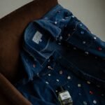 "Jewel Dust" Upcycled Denim Shirt
