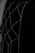 "Crystal Grid" Upcycled Blazer - Image 2
